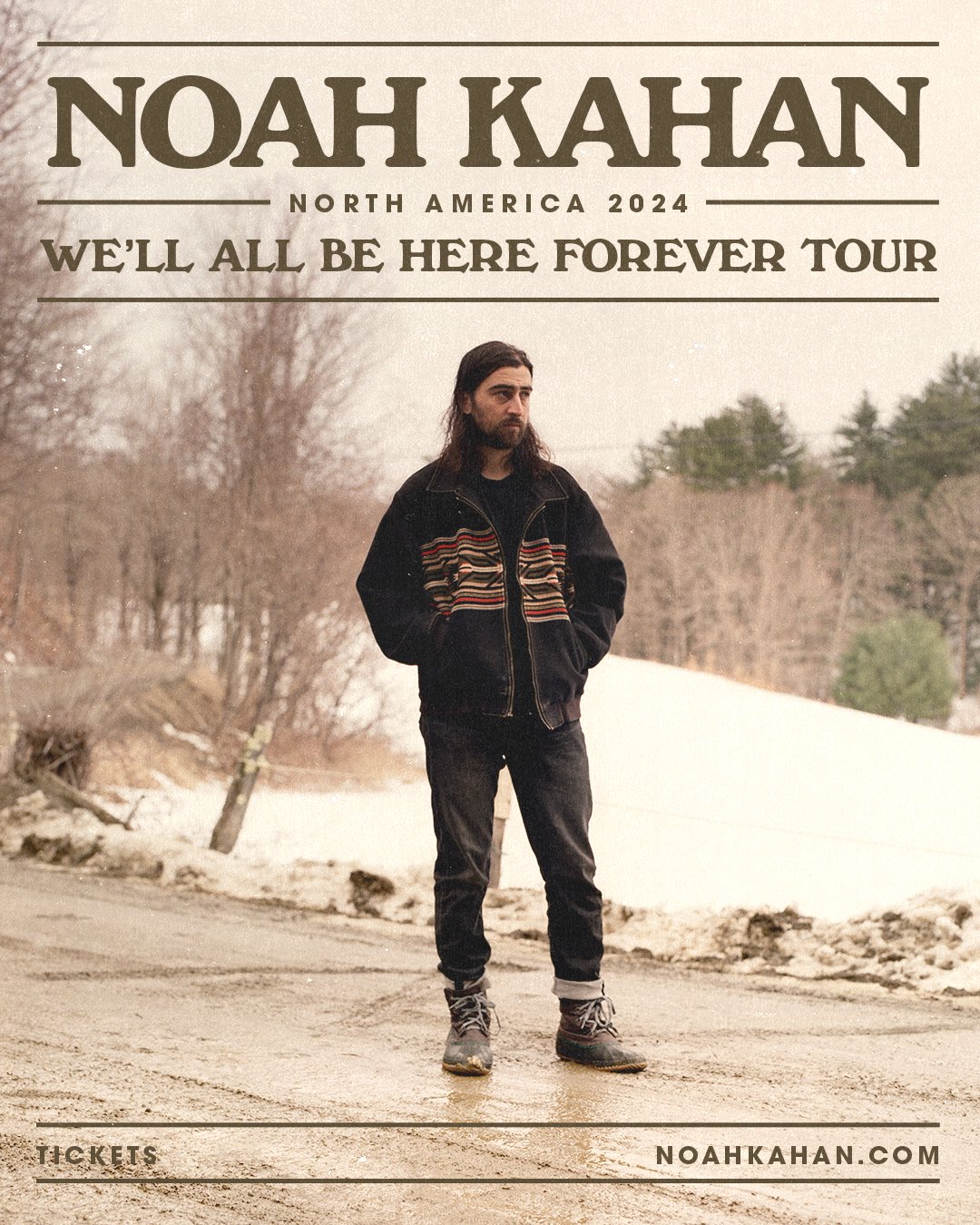 Noah Kahan's 'We'll All Be Here Forever Tour' Set For March