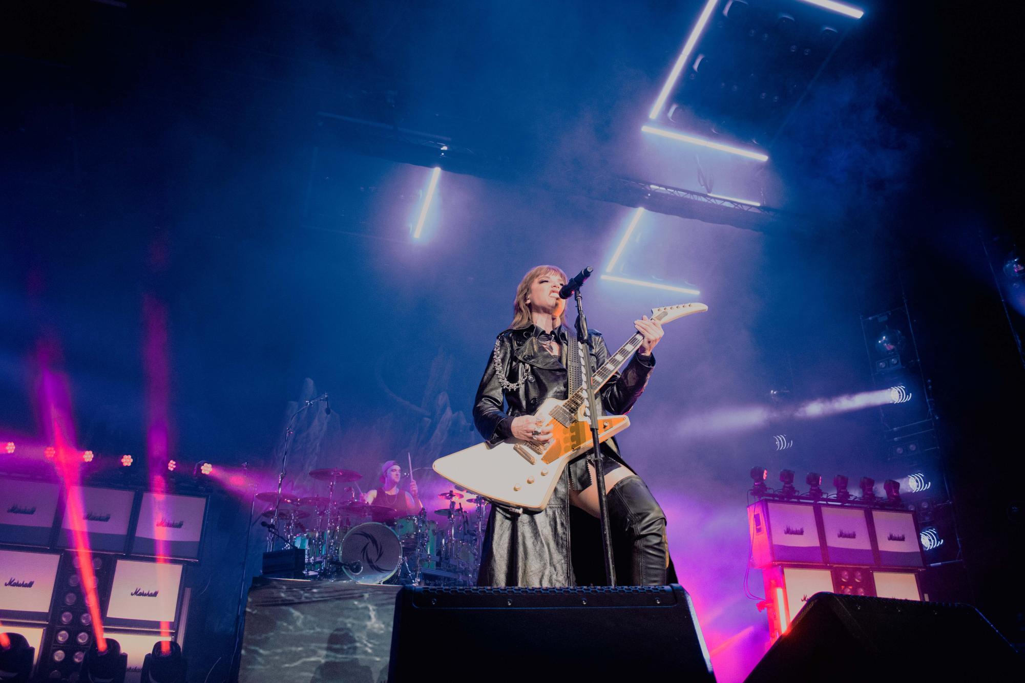 Climbing Everest with Halestorm at Hartford Healthcare Amphitheater