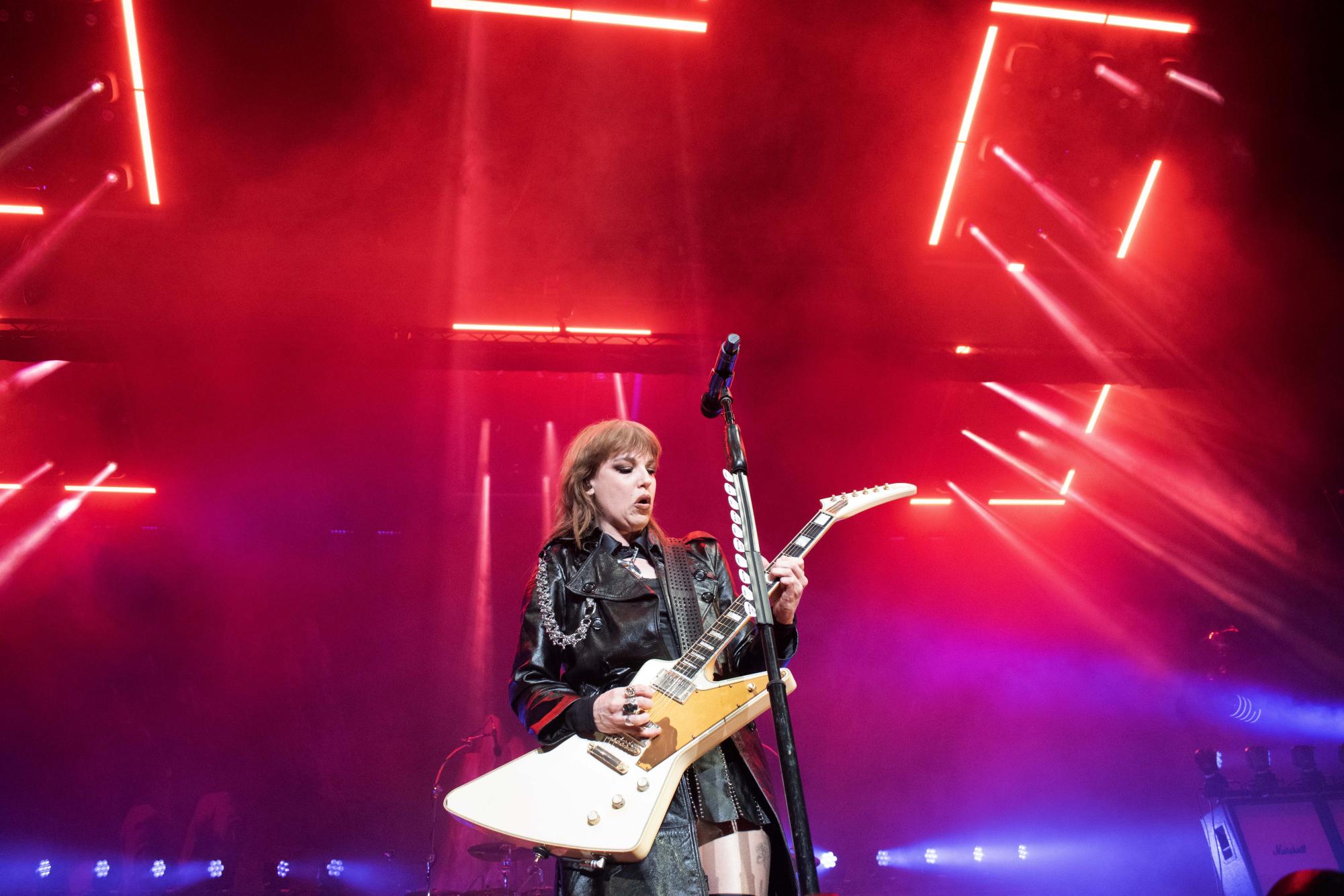 Climbing Everest with Halestorm at Hartford Healthcare Amphitheater