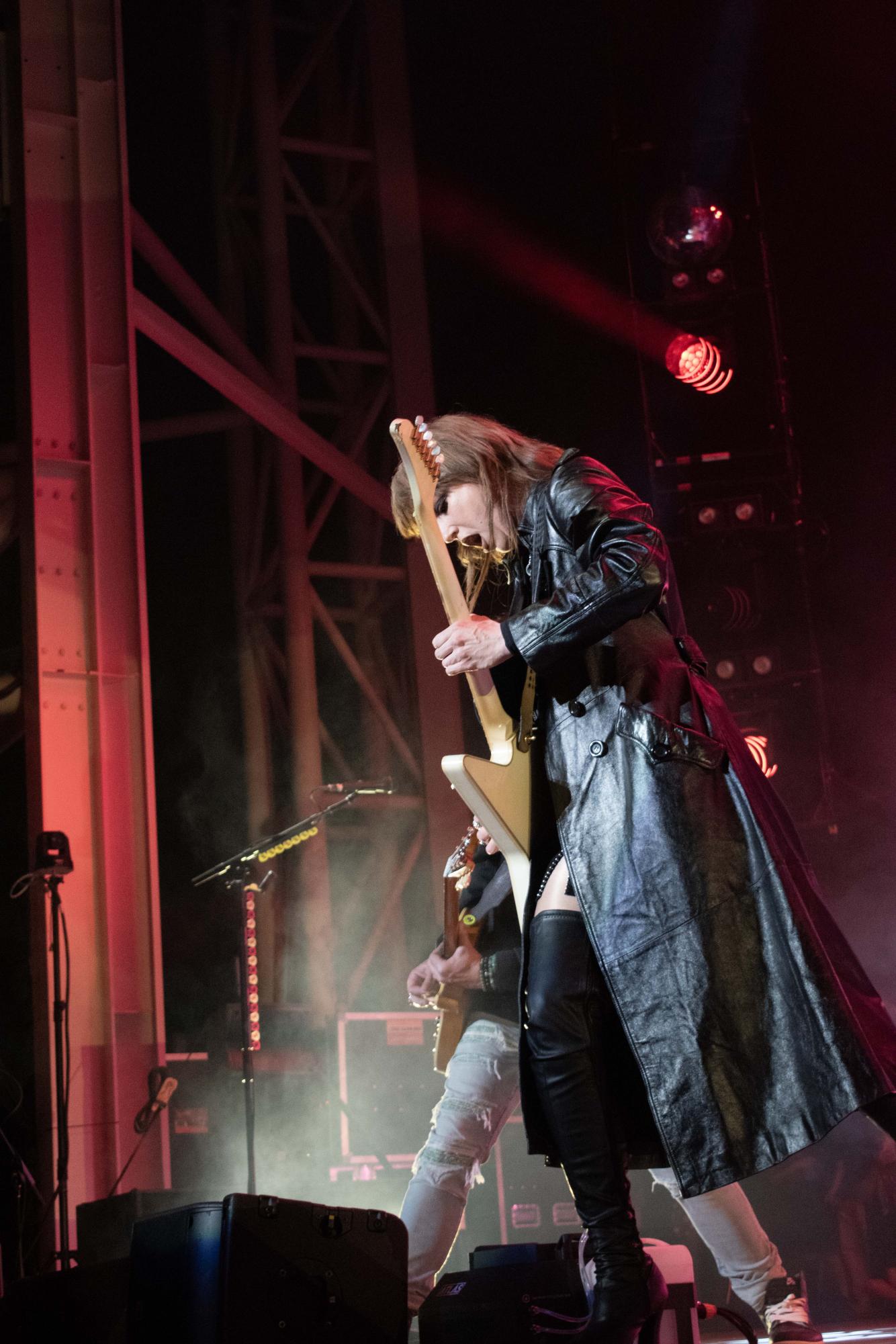 Climbing Everest with Halestorm at Hartford Healthcare Amphitheater