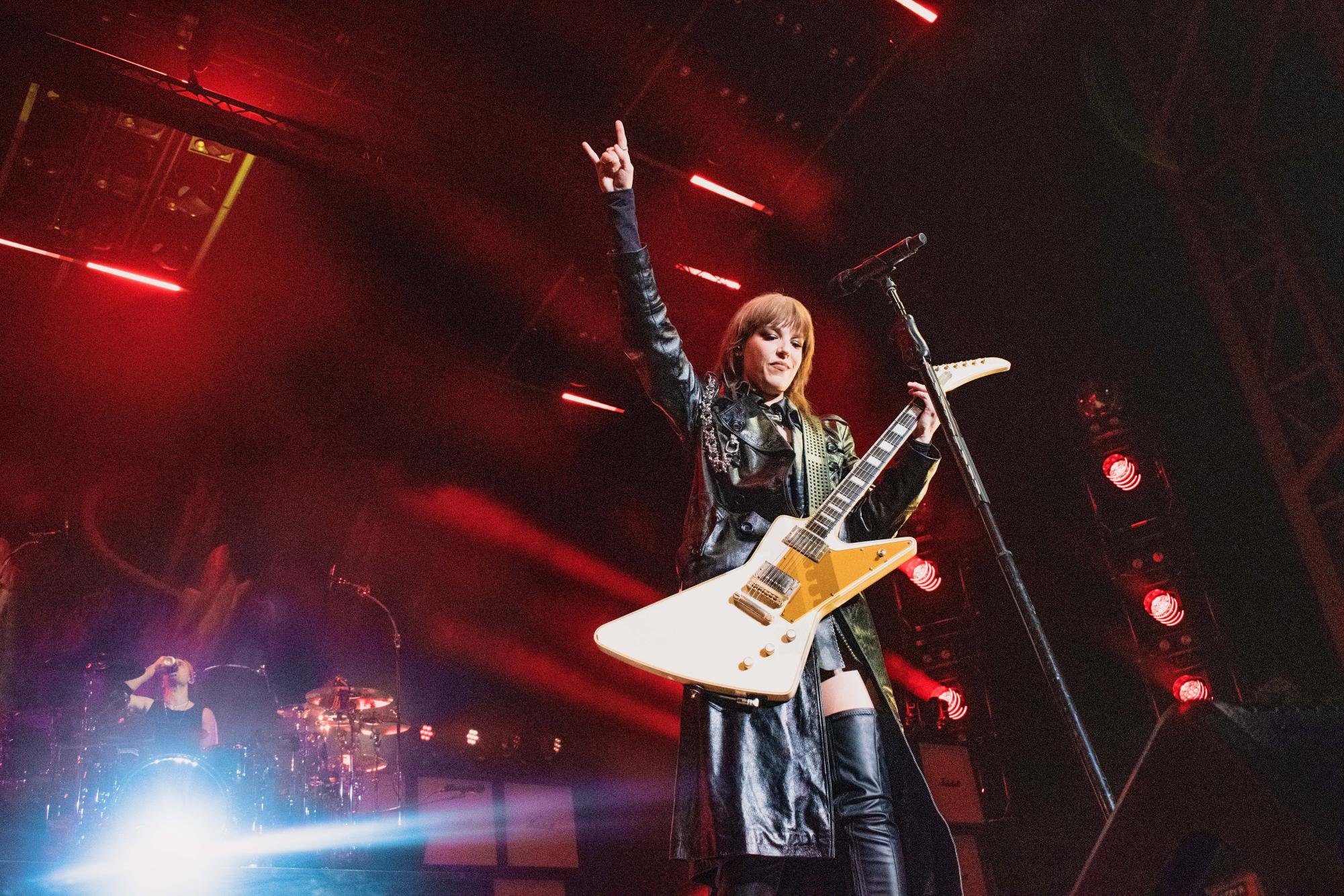 Climbing Everest with Halestorm at Hartford Healthcare Amphitheater