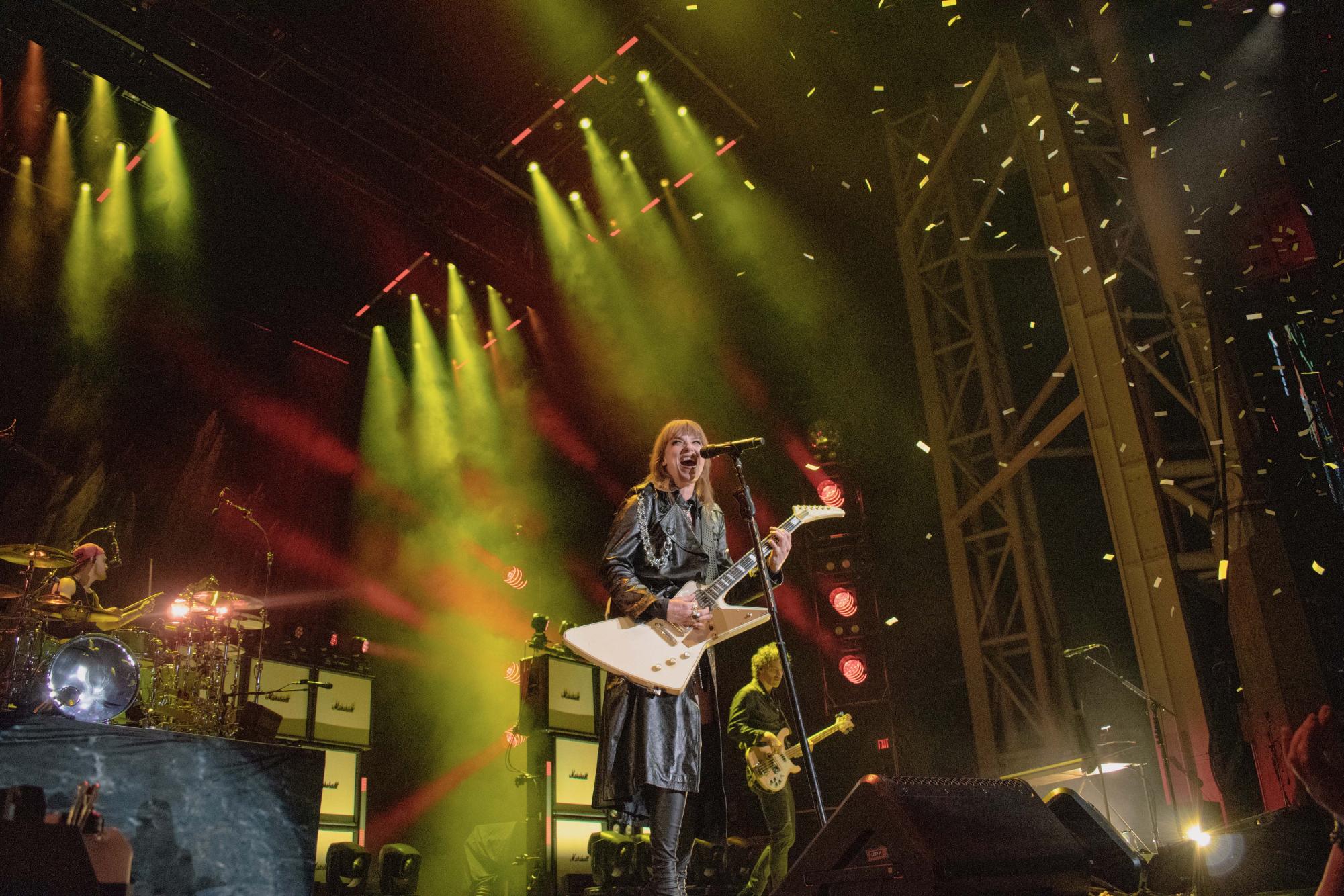 Climbing Everest with Halestorm at Hartford Healthcare Amphitheater