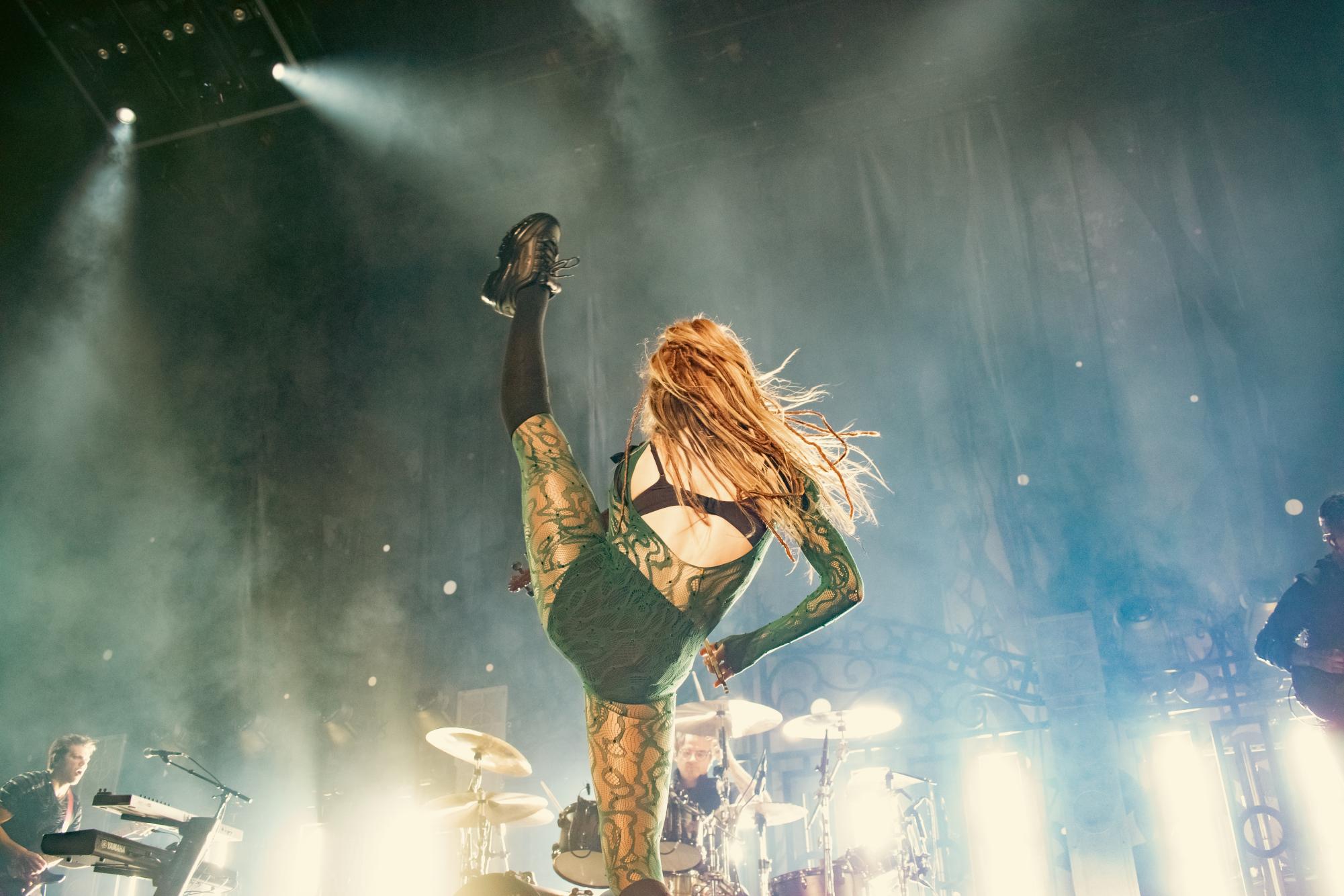 Climbing Everest with Halestorm at Hartford Healthcare Amphitheater