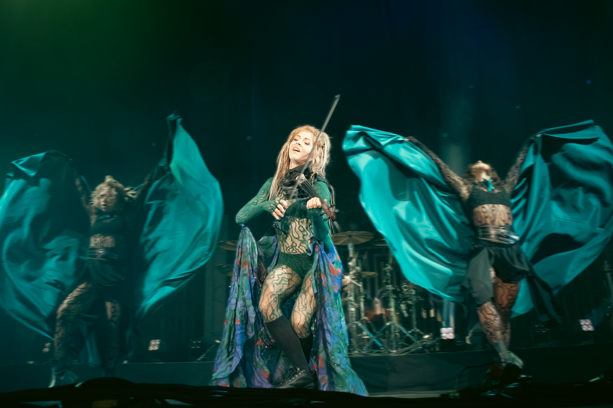 Climbing Everest with Halestorm at Hartford Healthcare Amphitheater