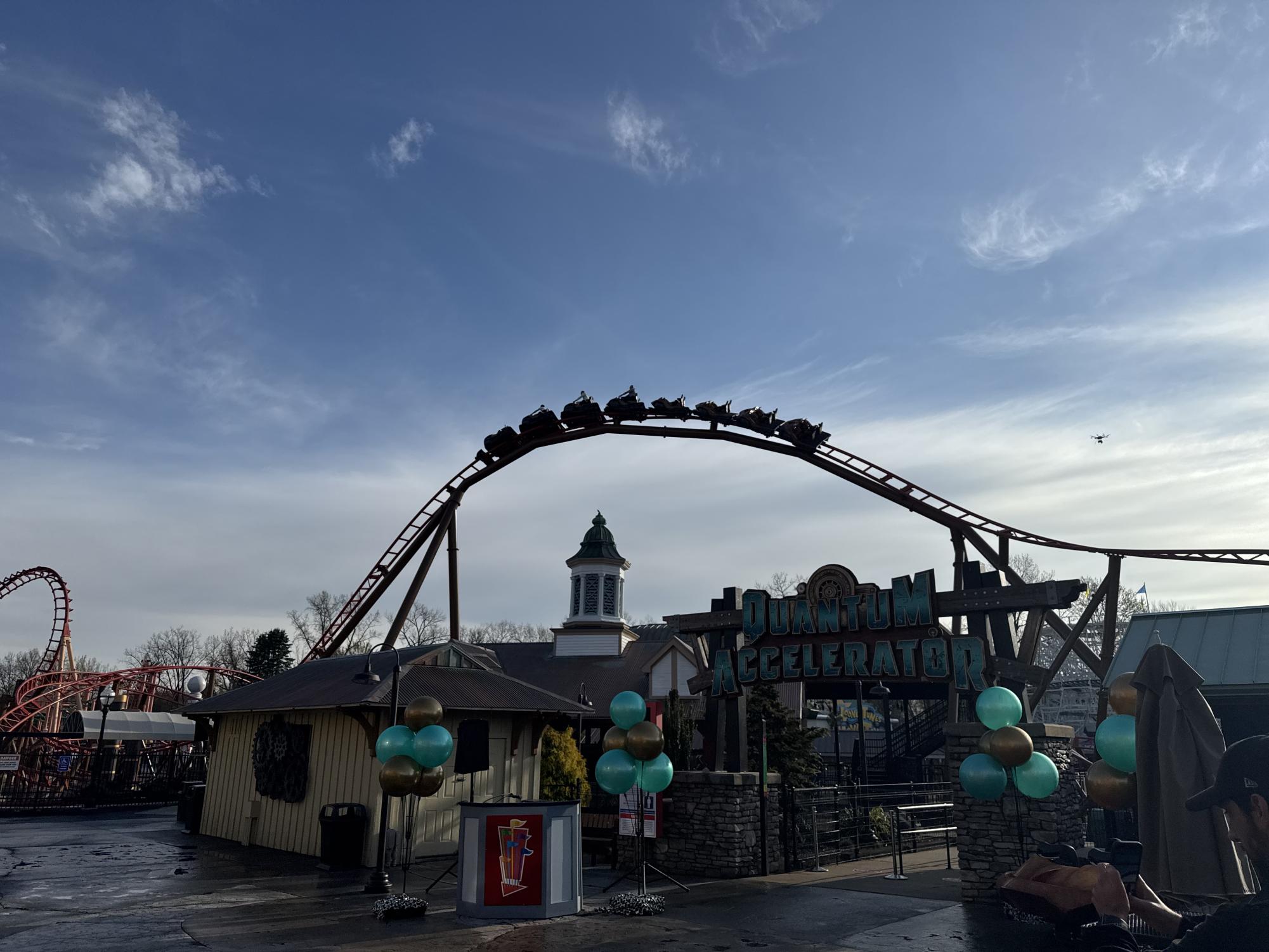 Quantum Accelerator launches a new generation of family thrills at Six Flags New England