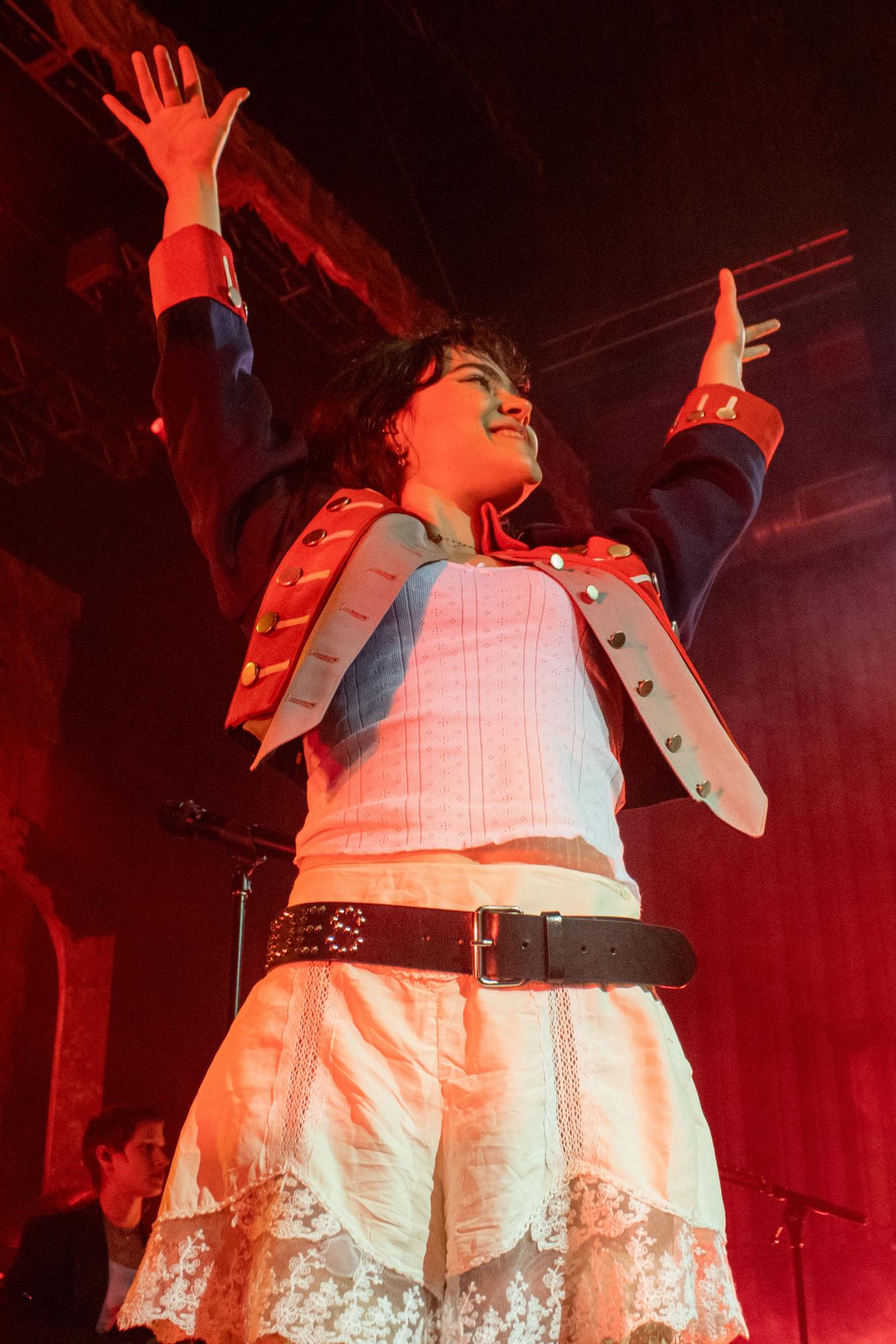 In love with the sound 'The Last Dinner Party' makes into the microphone at College Street Music Hall