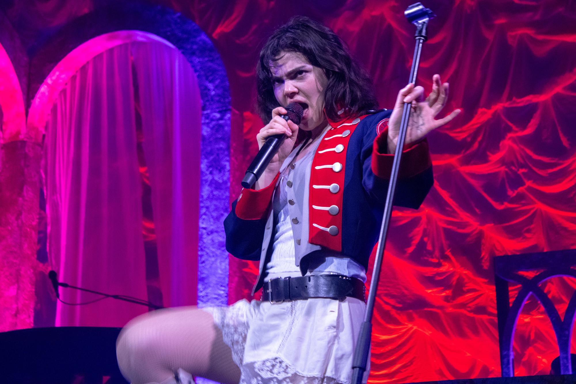 In love with the sound 'The Last Dinner Party' makes into the microphone at College Street Music Hall