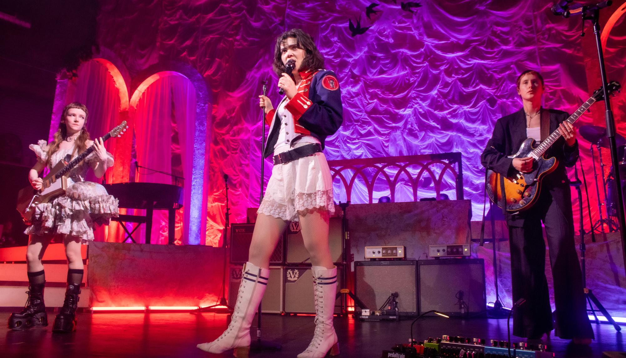 In love with the sound 'The Last Dinner Party' makes into the microphone at College Street Music Hall