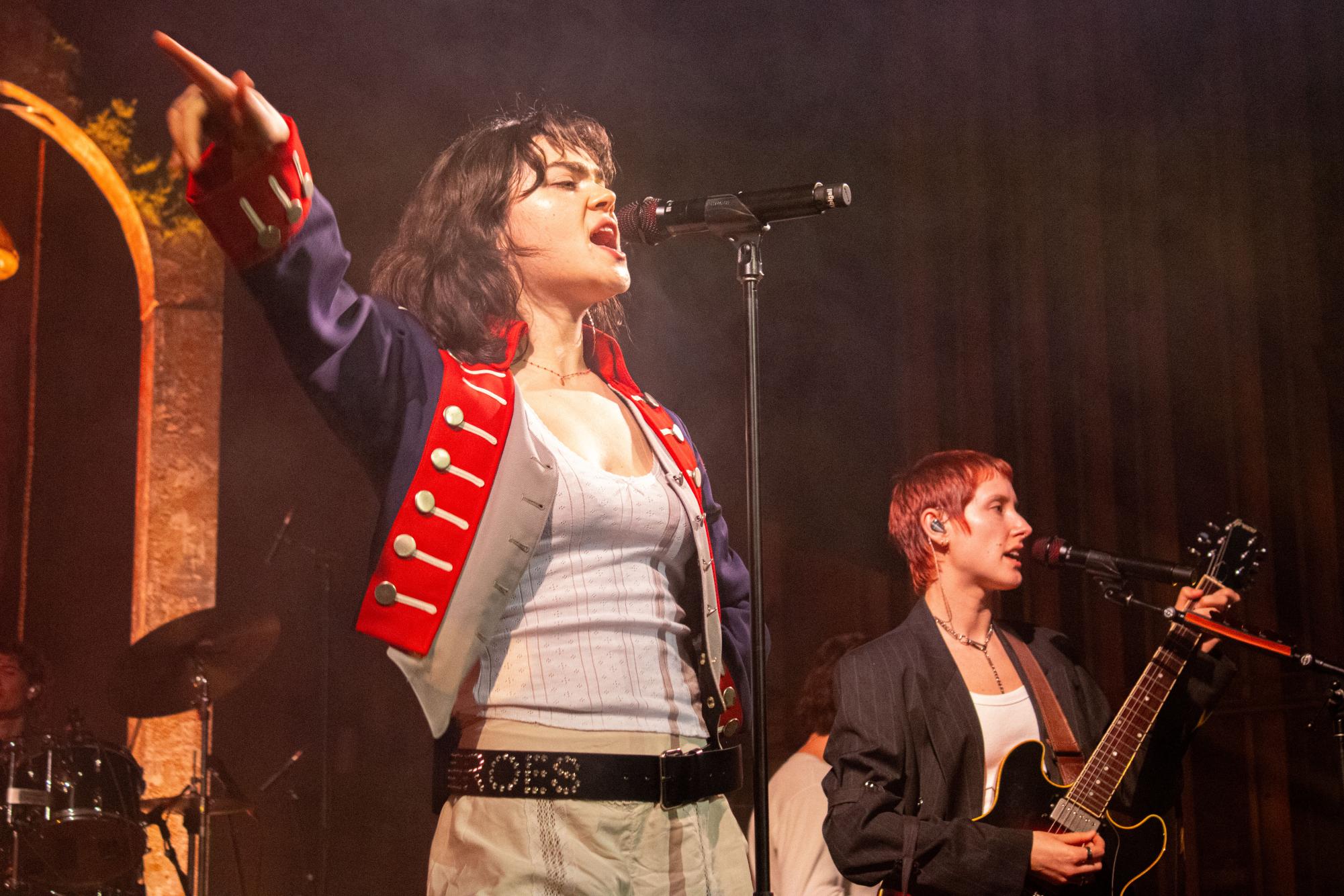 In love with the sound 'The Last Dinner Party' makes into the microphone at College Street Music Hall