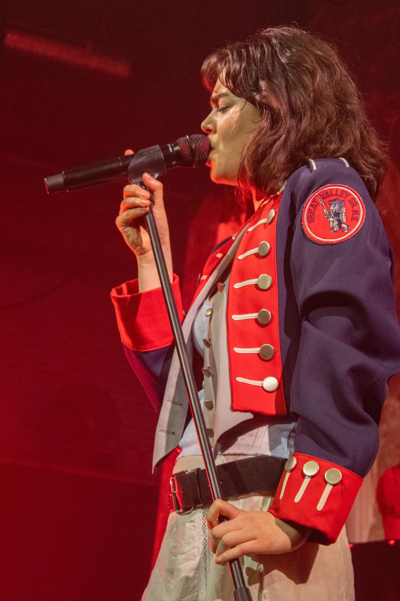 In love with the sound 'The Last Dinner Party' makes into the microphone at College Street Music Hall