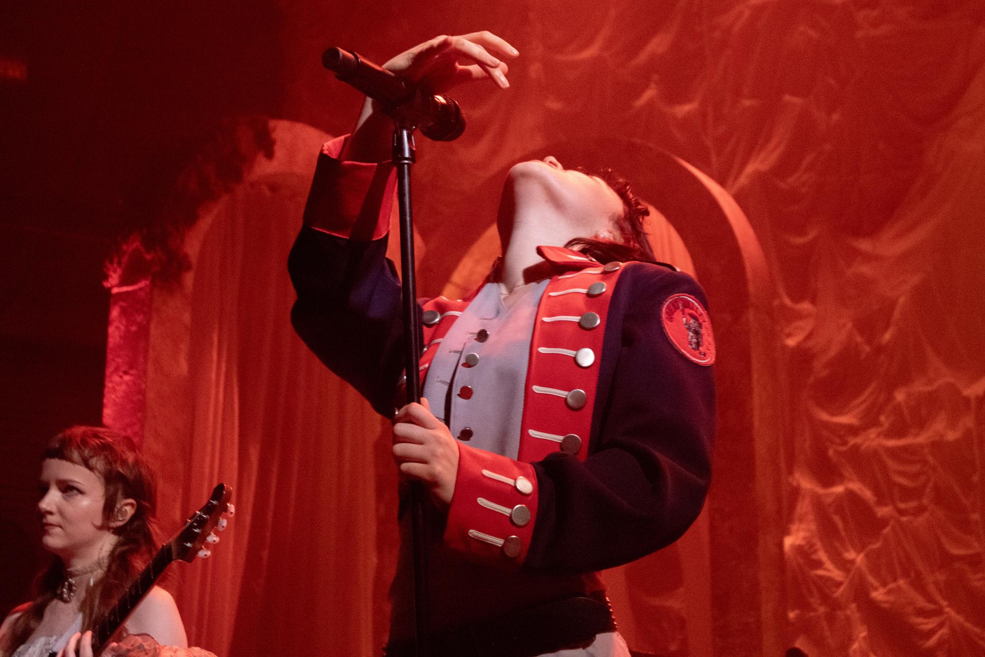 In love with the sound 'The Last Dinner Party' makes into the microphone at College Street Music Hall