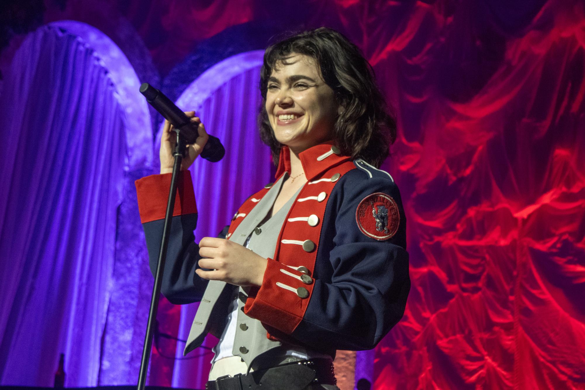 In love with the sound 'The Last Dinner Party' makes into the microphone at College Street Music Hall
