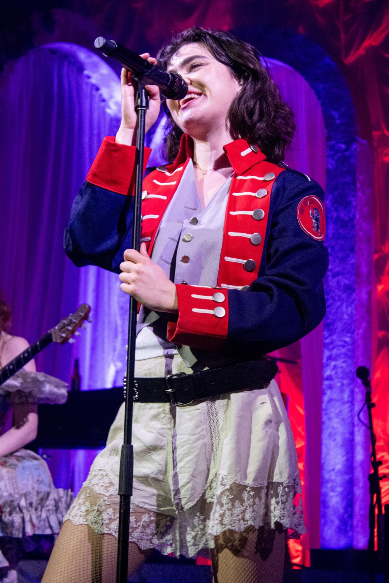 In love with the sound 'The Last Dinner Party' makes into the microphone at College Street Music Hall