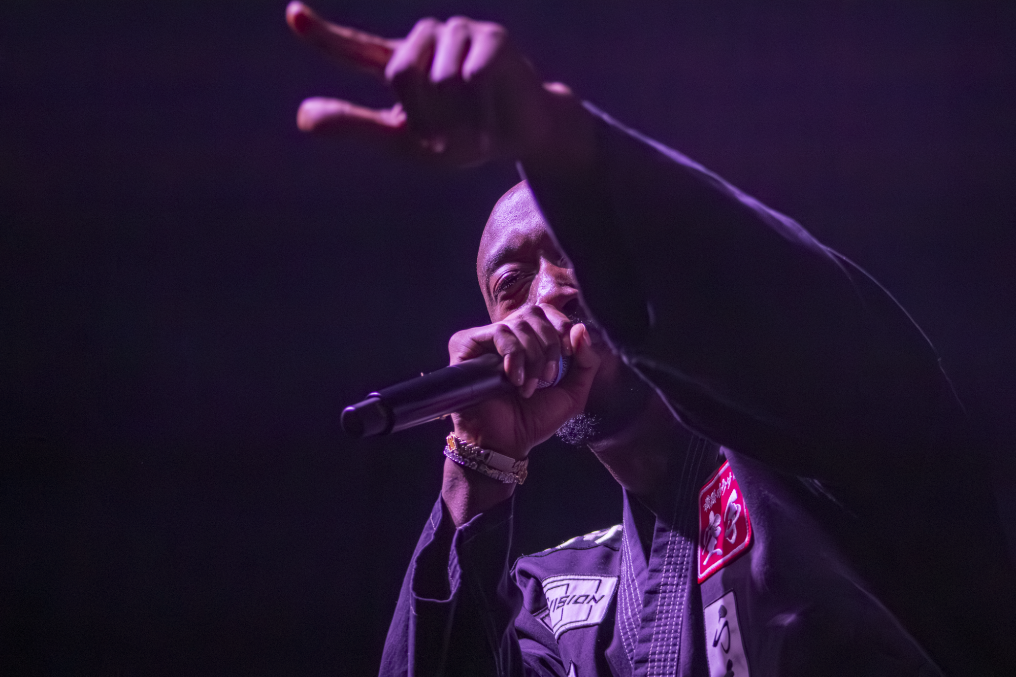 Freddie Gibbs and Geordie Greep bust down the doors at Archer Music Hall